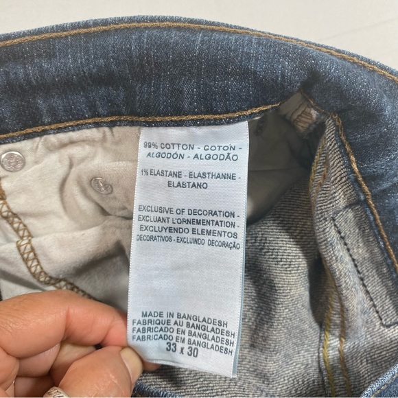 Denizen Levi’s 285 Relaxed Jeans 33x30 blue denim jeans Men’s Stretchy j… - Picture 9 of 12